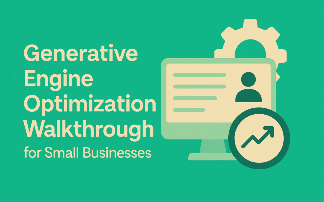 Generative Engine Optimization Walkthrough for Small Businesses